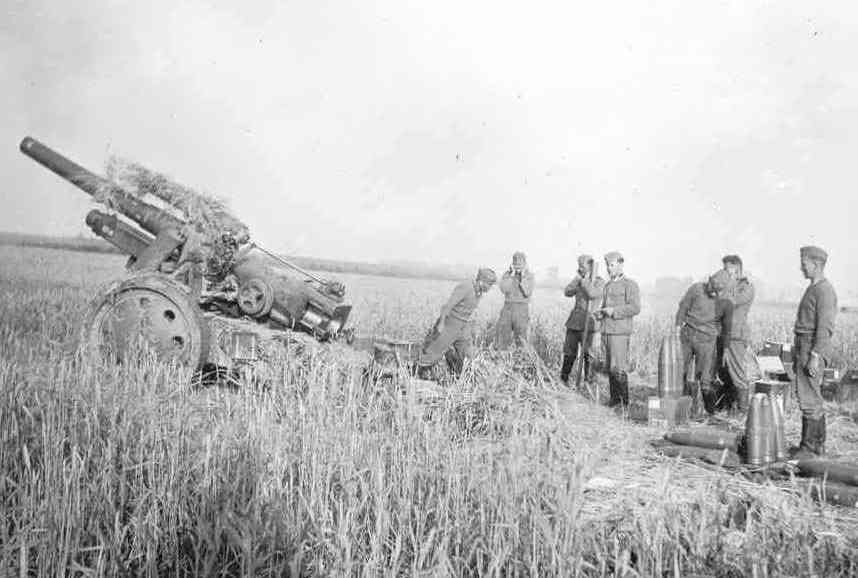 WWII German Howitzer – Military History of the Upper Great Lakes